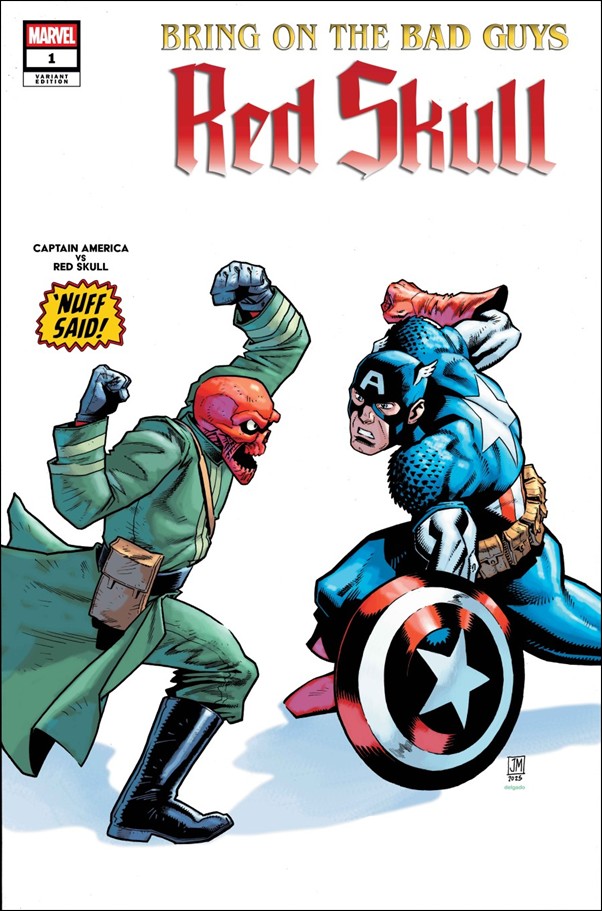 Bring on the Bad Guys: Red Skull issue 1-F Justin Mason 1:25 Cover