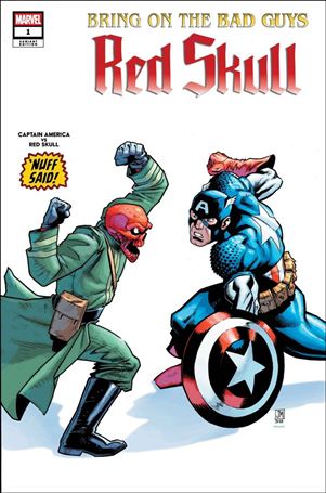 Bring on the Bad Guys: Red Skull issue 1-F Justin Mason 1:25 Cover