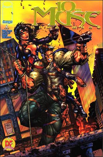 10th Muse (2000) issue 2-E Stephen Platt Dynamic Forces Gold Foil Cover