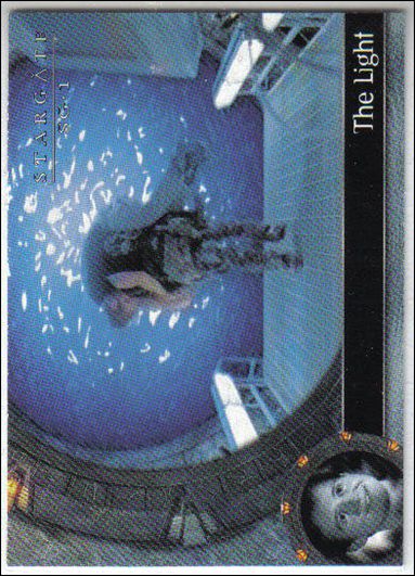 Stargate SG-1: Season 4 (Base Set) card 56 The Light
