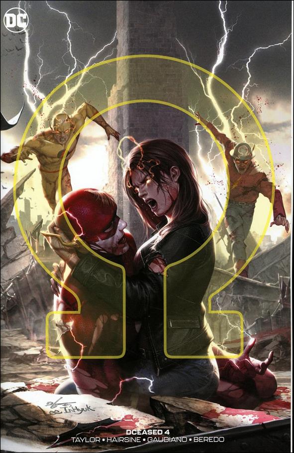 DCeased issue 4-F InHyuk Lee Midtown Comics Omega Cover