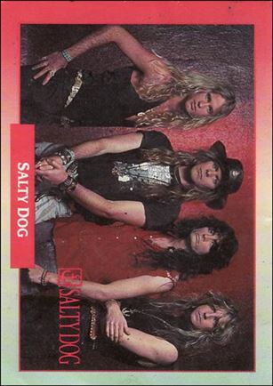 Rock Cards (Base Set) card 191 Salty Dog / Checklist