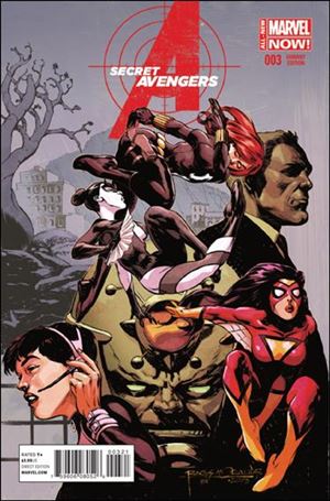 Secret Avengers (2014) issue 3-B Rags Morales 1:25 Cover