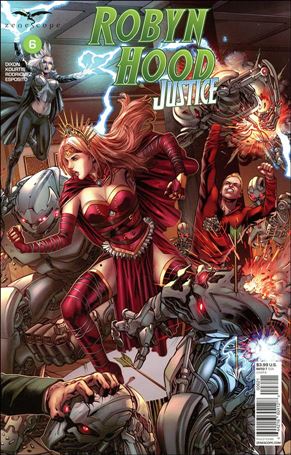 Robyn Hood: Justice issue 6-B Igor Vitorino Right Side Cover
