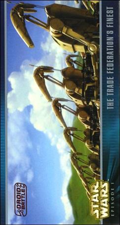 Star Wars: Episode I Widevision: Series 1 (Expansion Subset) card X-35 The Trade Federation's Finest