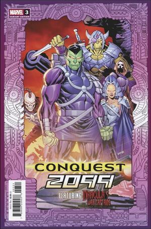 Conquest 2099 issue 3-B Ken Lashley Cover