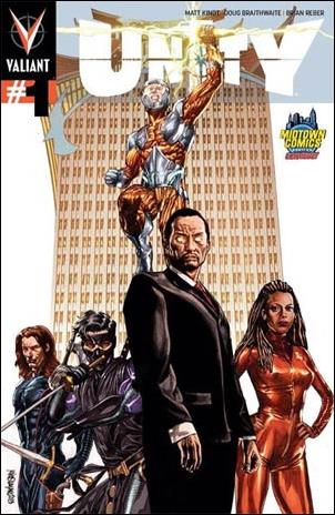 Unity (2013) issue 1-P Mico Suayan Midtown Comics Cover