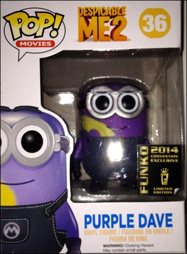 POP! Movies figure 36-C Dave (Purple) Convention Exclusive