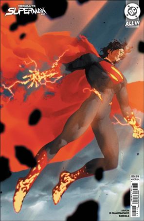 Absolute Superman issue 10-B Gerald Parel Cardstock Cover