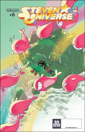 Steven Universe issue 6-B Meg Gandy Cover