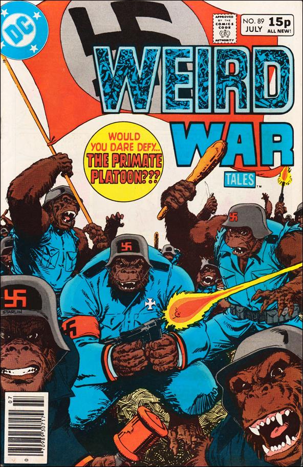 Weird War Tales (1971) issue 89-B UK Price Cover