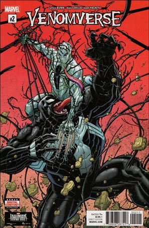 Venomverse issue 2 Nick Bradshaw Cover