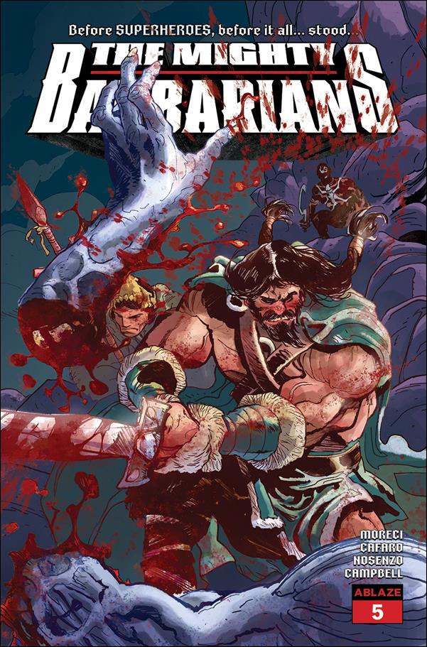 Mighty Barbarians issue 5-C Emanuele Gizzi Cover