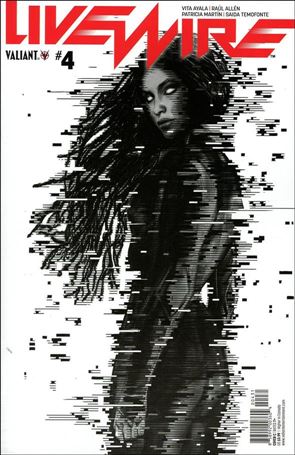 Livewire issue 4-C Adam Pollina Black & White Cover