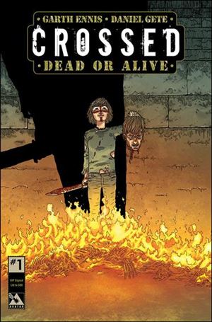 Crossed Dead or Alive issue 1-G Jacen Burrows VIP Signed Cover 1/500