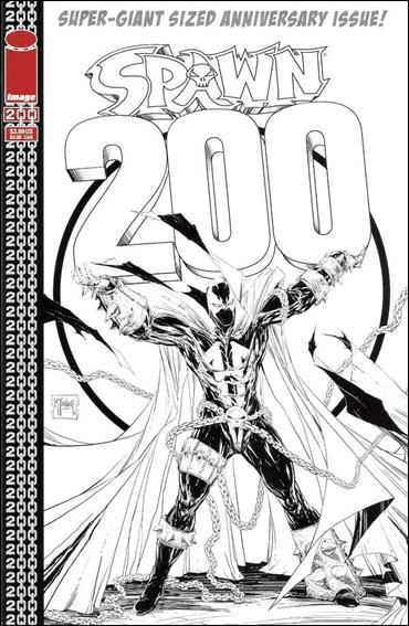 Spawn issue 200-I Todd McFarlane 1:50 Sketch Cover