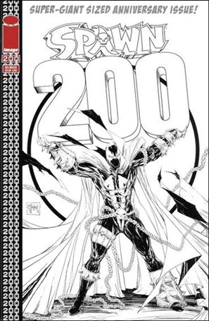 Spawn issue 200-I Todd McFarlane 1:50 Sketch Cover