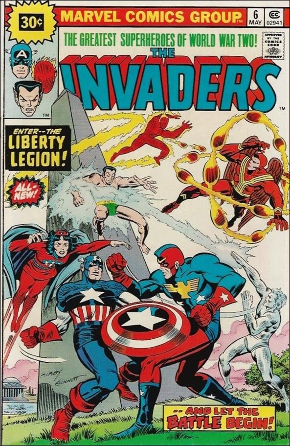 Invaders (1975) issue 6-B 30 Cent Price Cover