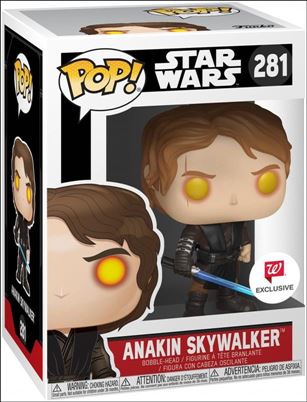 POP! Star Wars figure 281 Anakin Skywalker (Dark Side) Walgreens Exclusive