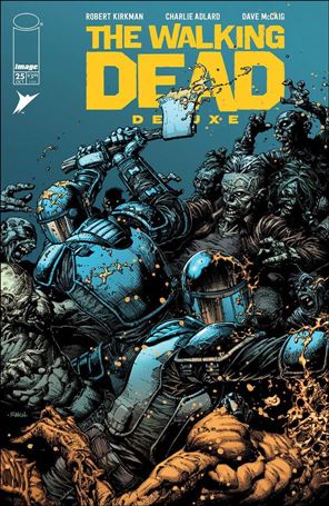 Walking Dead Deluxe issue 25 David Finch Cover