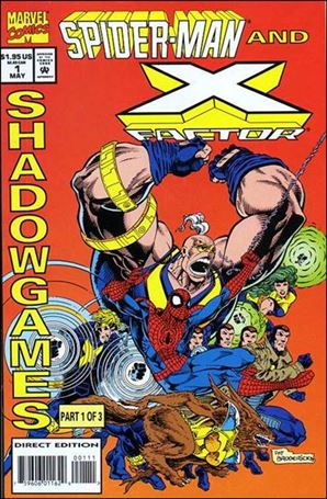 Spider-Man and X-Factor: Shadowgames Cover Image 1