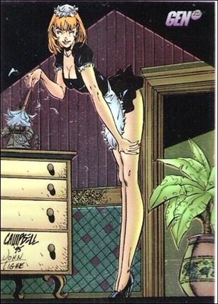 Gen13: Series 1 (Base Set) card 47 Fairchild, French Maid