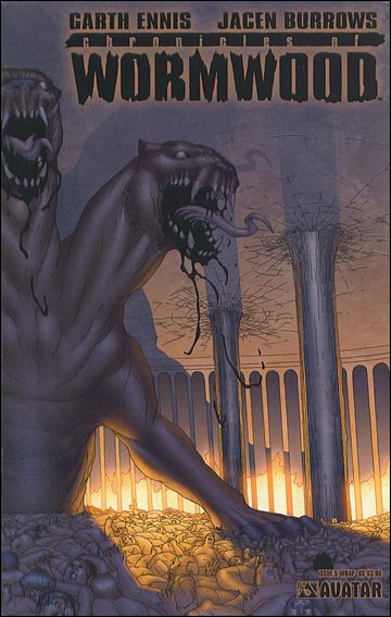 Garth Ennis' Chronicles of Wormwood issue 5-B Wraparound Cover
