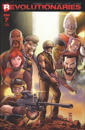Revolutionaries issue 7-C Igor Lima Cover