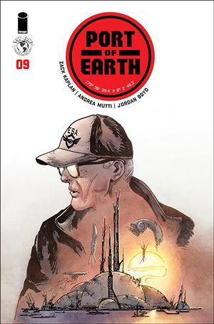 Port of Earth issue 9 Andrea Mutti Cover