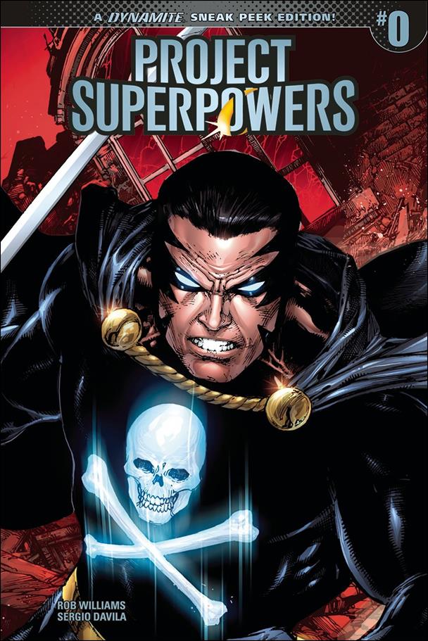 Project Superpowers: Chapter Three issue 0-E Ed Benes 1:40 Cover