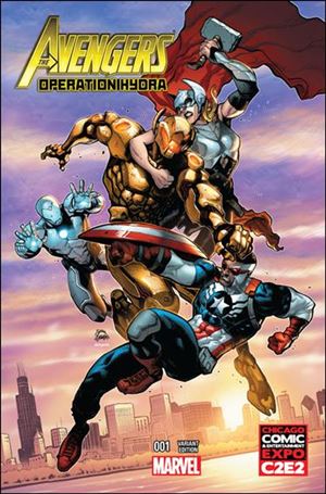 Avengers: Operation Hydra issue 1-C Ryan Stegman C2E2 Cover