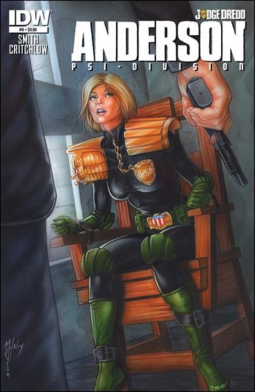Judge Dredd: Anderson, Psi-Division issue 4 Matt Haley Cover