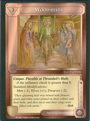 Middle-Earth: The Wizards (Base Set) card 477 Wood-elves