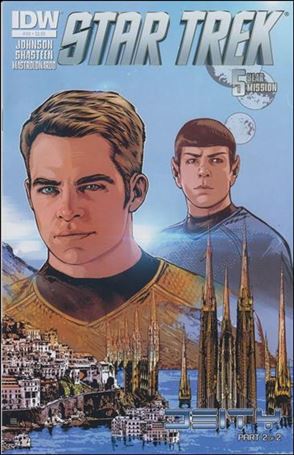 Star Trek (2011) issue 49 Tony Shasteen Cover