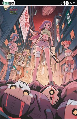 Ninjas and Robots issue 10-D Carles Dalmau Cover