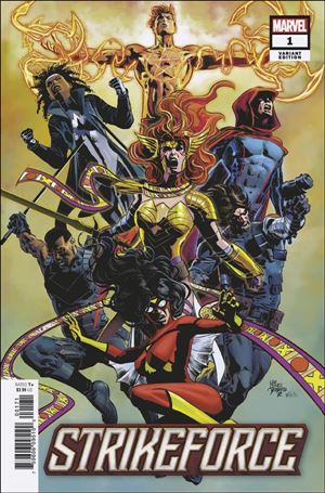 Strikeforce issue 1-C Mike Deodato Jr. Cover