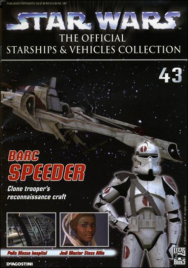 Star Wars The Official Starships Vehicles Collection issue 43 Barc Speeder