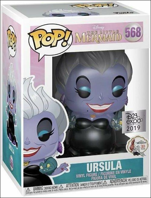 POP! Disney figure 568-B Ursula (Metallic) D23 Expo 2019
