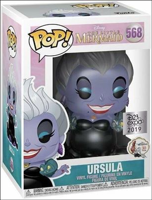 POP! Disney figure 568-B Ursula (Metallic) D23 Expo 2019
