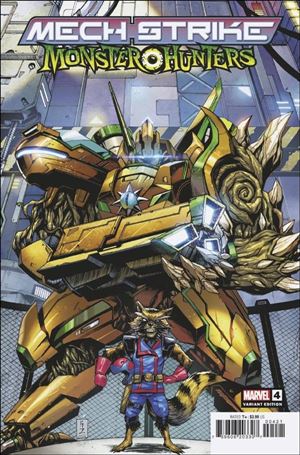 Mech Strike: Monster Hunters issue 4-B Kei Zama Cover