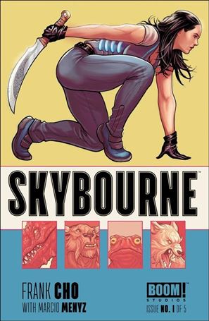 Skybourne issue 1-E Frank Cho Baltimore Comic Con Cover