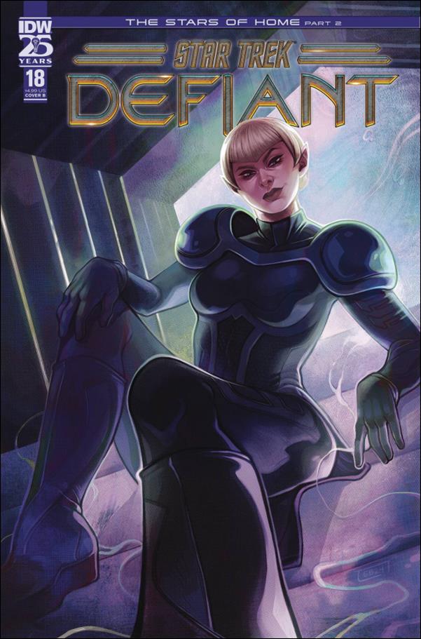 Star Trek: Defiant issue 18-B Elizabeth Beals Cover