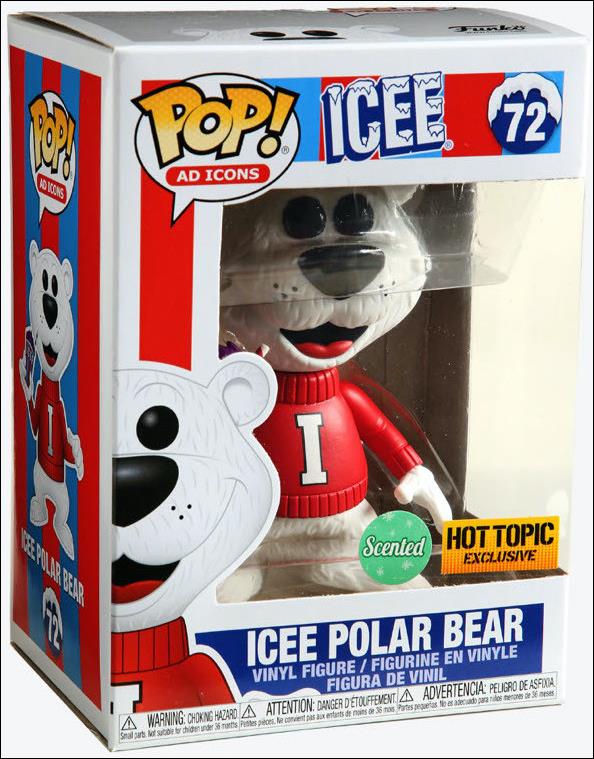 POP! Ad Icons figure 72-B Icee Polar Bear (Scented) Hot Topic Exclusive