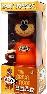 Wacky Wobblers (Advertising) item Nn2 The Great Root Bear
