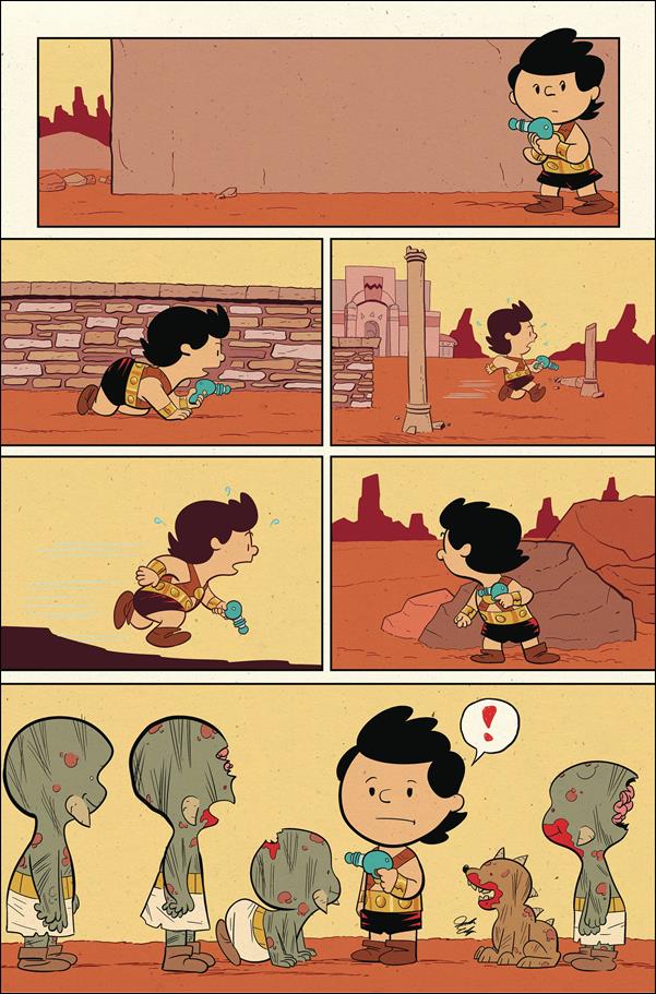 Die!namite issue 5-P Jacob Edgar 1:20 Virgin "Peanuts" Cover