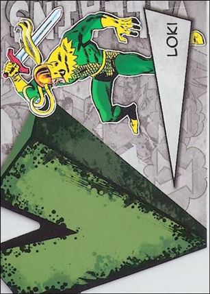 Marvel Beginnings: Series 3 (Villains Die-Cut Subset) card V-23 Loki