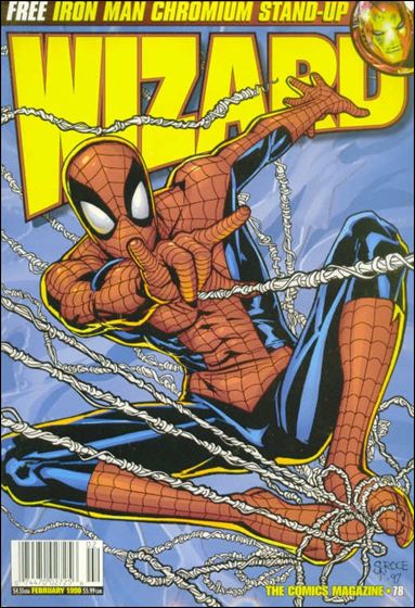Wizard: The Comics Magazine issue 78-B Steve Skroce Spider-Man Cover