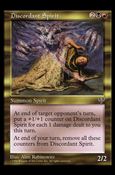 Magic the Gathering: Mirage (Base Set) card 261 Discordant Spirit
