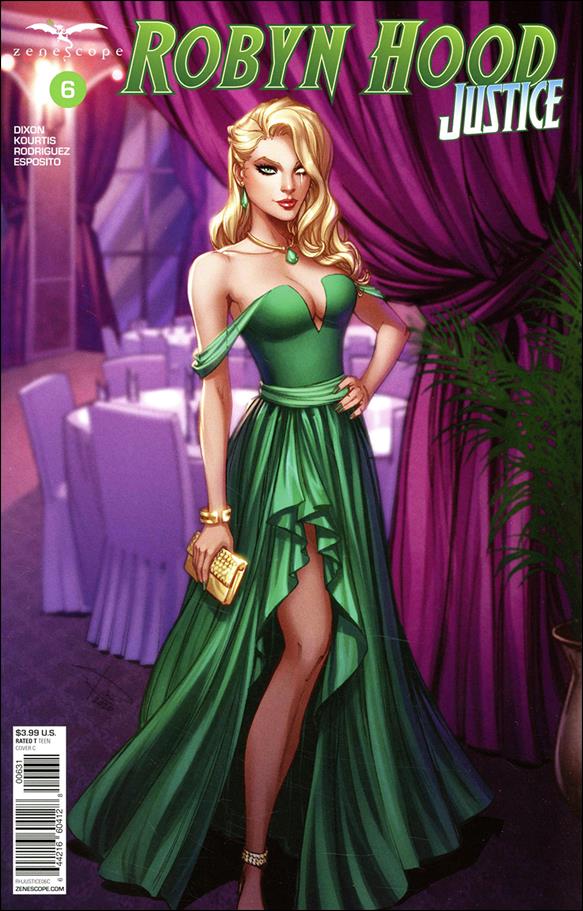 Robyn Hood: Justice issue 6-C Sabine Rich Cover