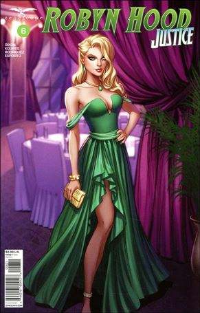 Robyn Hood: Justice issue 6-C Sabine Rich Cover